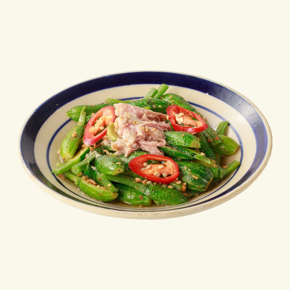 Bí nụ xào thịt hộp