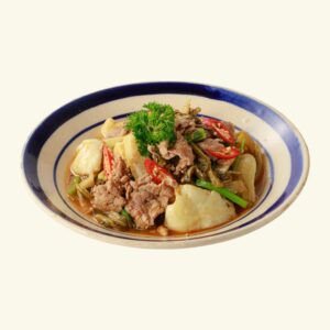 Bò xào cải chua