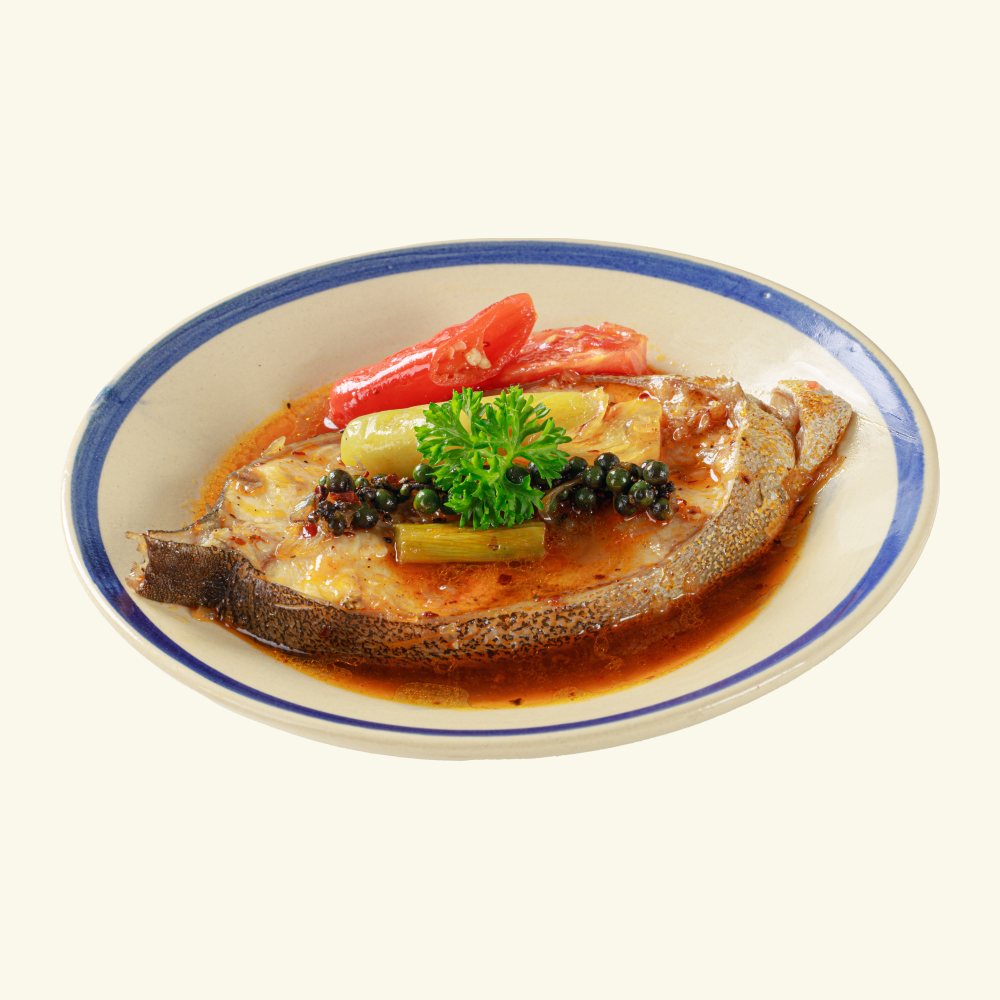 Cá bớp kho thơm cà