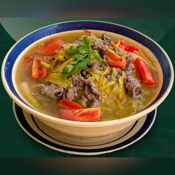 Beef Soup with Sour Starfruit