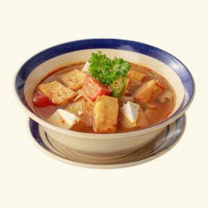 Canh chua đậu phụ