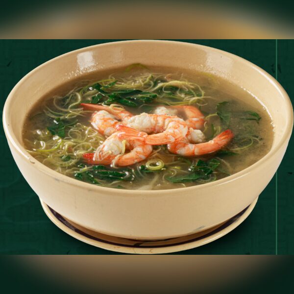 Banana Blossom Soup with Shrimp or Clams