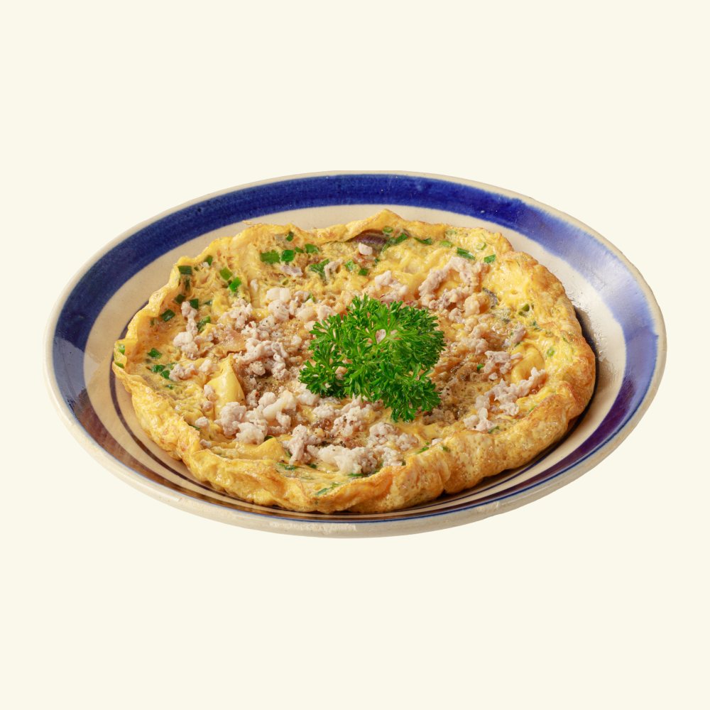 Chả trứng thịt băm