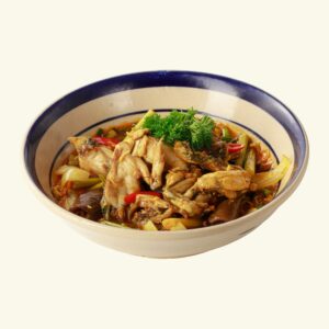 Ếch xào sả