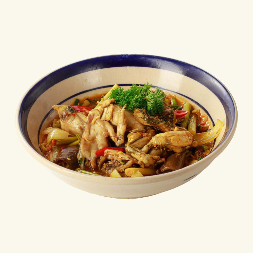 Ếch xào sả