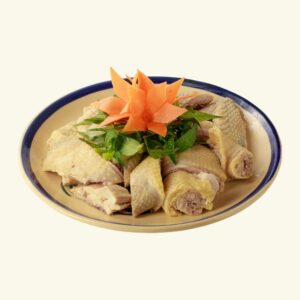 Gà hấp (1/2 con)