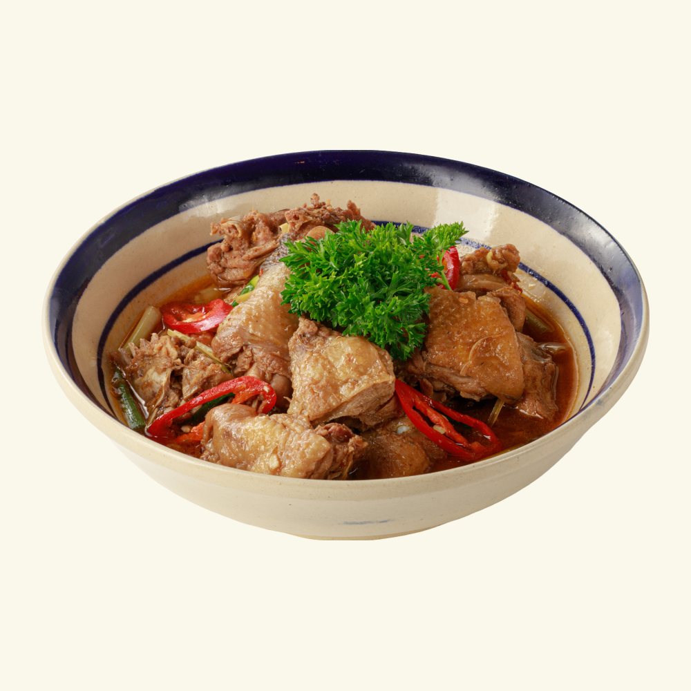 Gà kho sả
