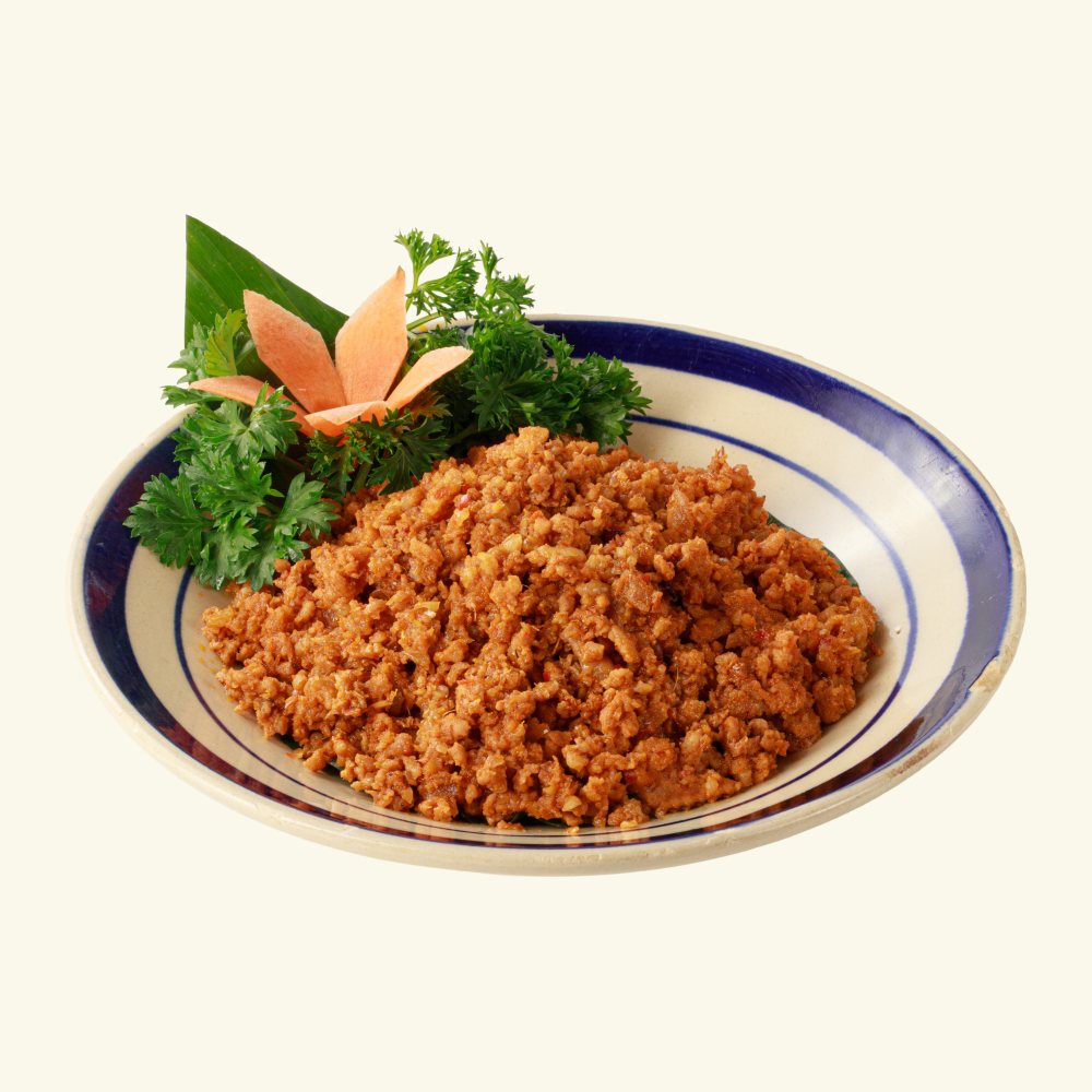 Mắm tép chưng thịt