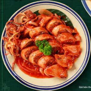 Mực dồi sốt cà chua