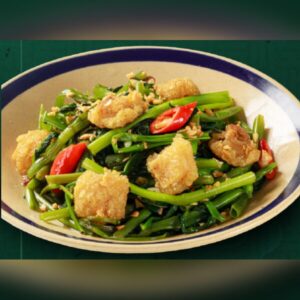Rau muống xào tỏi