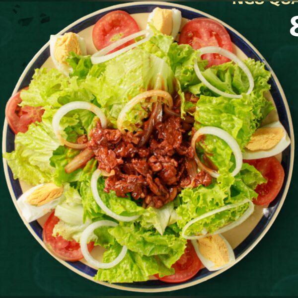 Beef & Egg Fresh Salad